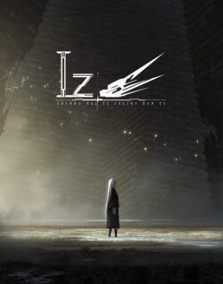 solitude sci fi dystopian megastructure fog minimalist mystery giant building white hair girl atmosphere cinematic lonely void future